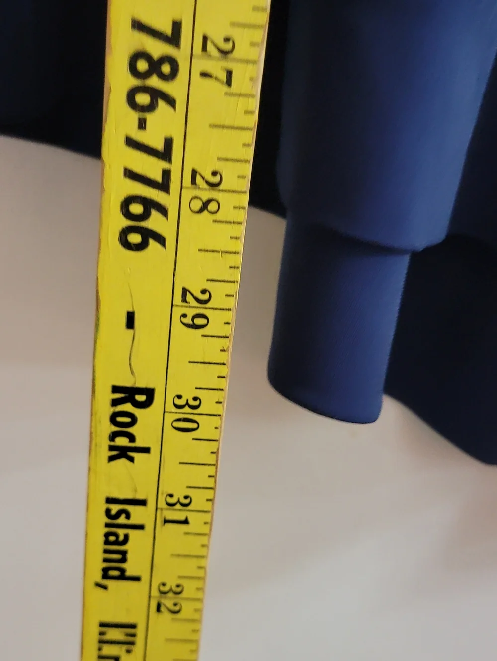 Alfred Dunner Blue, Lime & White Abstract Brushstroke Tunic w/ Necklace - Picture 6 of 6